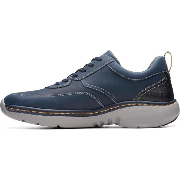 NWT Clarks Men's Clarkspro Lace Oxford, Navy Leather, 11 - Picture 2 of 6